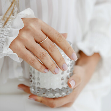 0.21 CT Baguette Cut Diamond Yellow Gold Ring - Nev Jewellery (1)