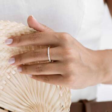 1.20 CT Pırlanta Taşlı Sarı Altın Tamtur Yüzük - Nev Jewellery (1)