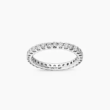 1.24 CT Pırlanta Taşlı Tamtur Beyaz Altın Yüzük - Nev Jewellery (1)