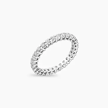 1.30 CT Pırlanta Taşlı Tamtur Beyaz Altın Yüzük - Nev Jewellery (1)