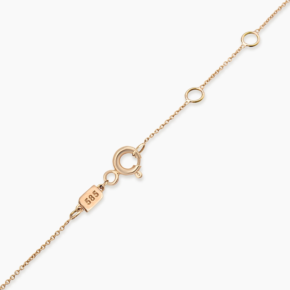 1.71 CT Brown Diamond and Multicolor Sapphire N Letter Pendant - Nev Jewellery (1)