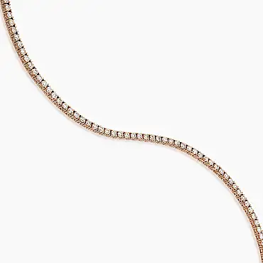 2.03 CT Pırlanta Taşlı Su Yolu Bileklik - Nev Jewellery (1)