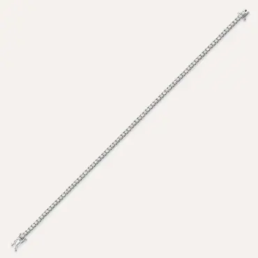 2.11 CT Diamond White Gold Tennis Bracelet - Nev Jewellery (1)