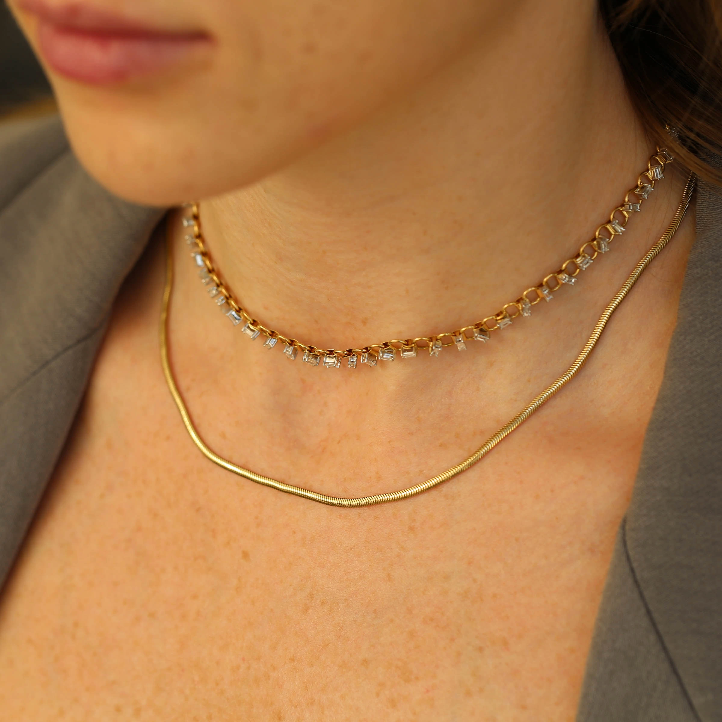 2.15 MM Balık Sırtı Zincir Kolye - Nev Jewellery (1)