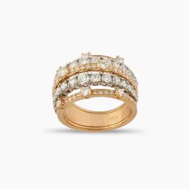 2.68 CT Sıralı Pırlanta Taşlı Yüzük - Nev Jewellery (1)