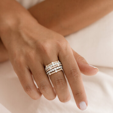 2.68 CT Sıralı Pırlanta Taşlı Yüzük - Nev Jewellery (1)