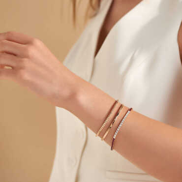 7.99 CT Çok Renkli Taşlı Suyolu Bileklik - Nev Jewellery (1)