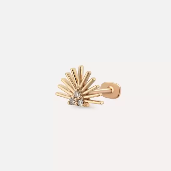 Adhafera Diamond Rose Gold Piercing - 1