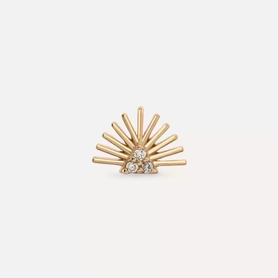 Adhafera Diamond Rose Gold Piercing - 3