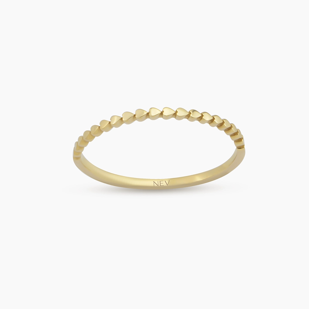 Amour Yellow Gold Ring - 1
