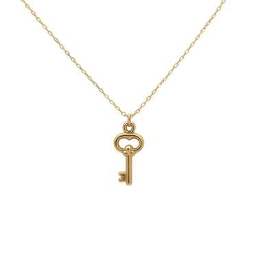 Anahtar Tasarım Minimal Kolye - NEV JEWELLERY