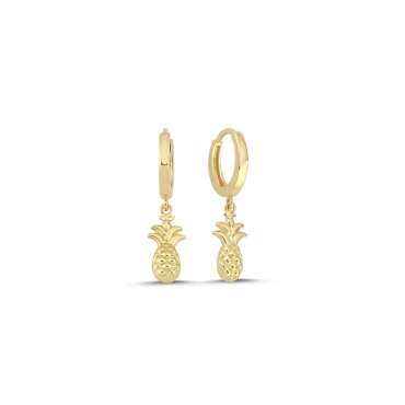 Ananas Sallantı Küpe - NEV JEWELLERY