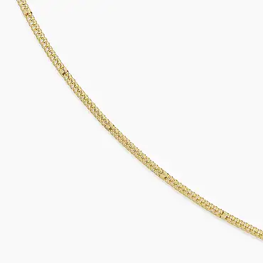 Aurelia Sarı Altın Zincir Kolye - Nev Jewellery (1)