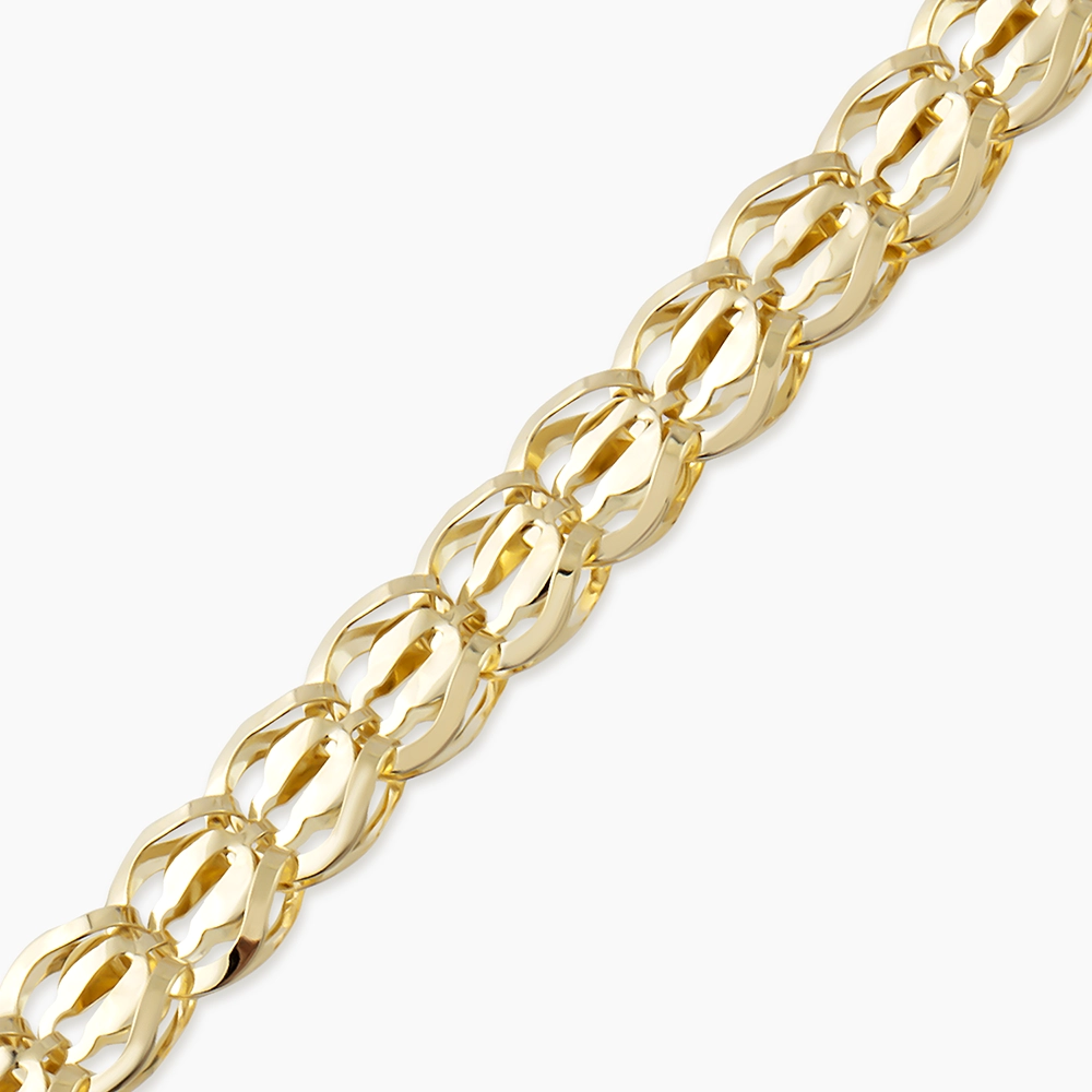 Aurum Yellow Gold Italian Bracelet - 3