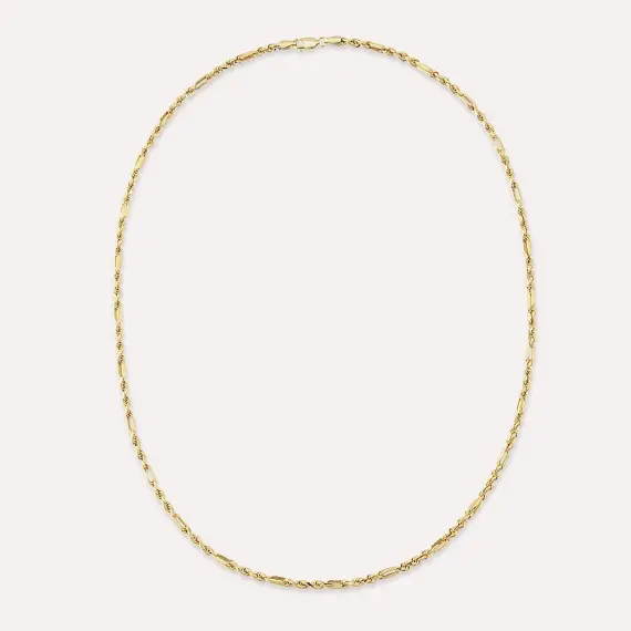 Avery Sarı Altın Kolye - 1