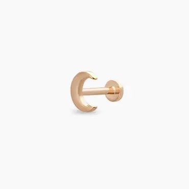 Ay Rose Altın Piercing - Nev Jewellery (1)