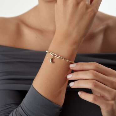 Ay Tasarımlı Bileklik - NEV JEWELLERY (1)
