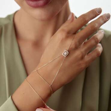 Baget Dikdörtgen Şahmeran - NEV JEWELLERY