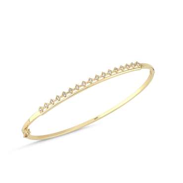 Baget Kare Taşlı Kelepçe ( 6*5 Cm 1 Mm) - 