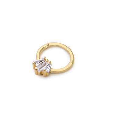 Baget Taşlı Helix - NEV JEWELLERY