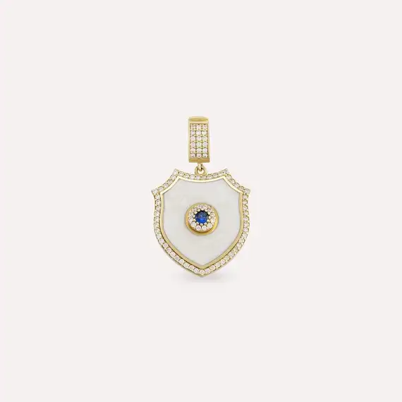 Bleu Yellow Gold Pendant/Charm - 1