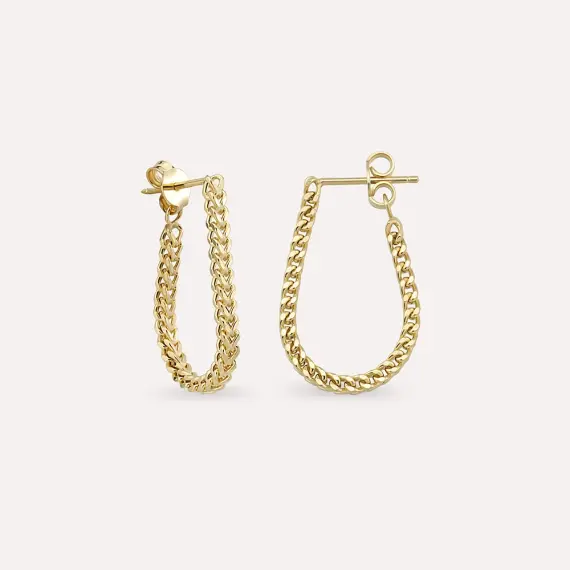 Bond Yellow Gold Earring - 1