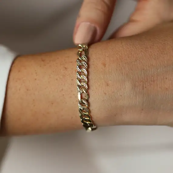 Bond Yellow Gold Italian Bracelet - 4