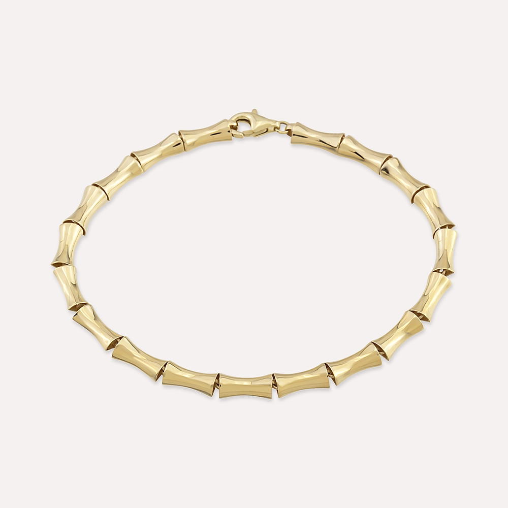 Bondy Sarı Altın Bileklik - Nev Jewellery (1)