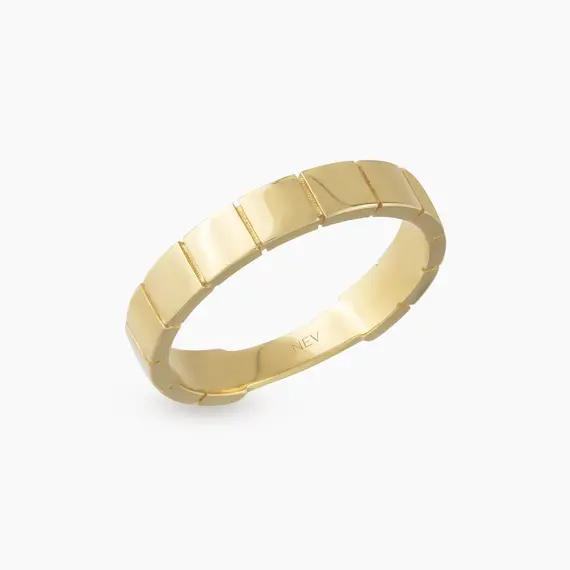 Brico Yellow Gold Ring - 4