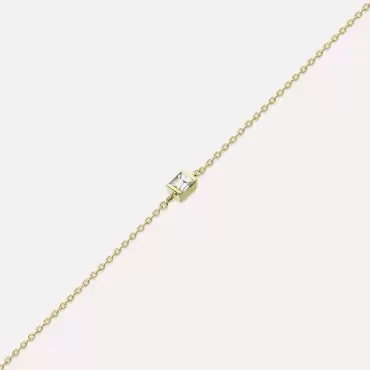 Connell 0.14 CT Baguette Cut Diamond Yellow Gold Bracelet - Nev Jewellery (1)