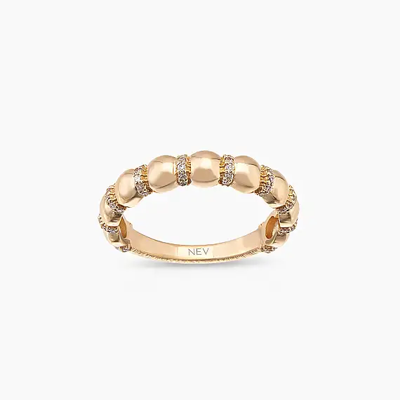 Core 0.19 CT Pırlanta Taşlı Rose Altın Yüzük - 2