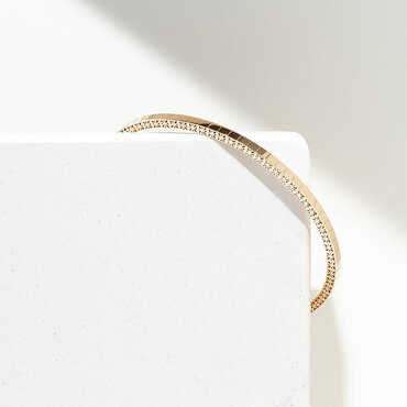 Cubes Rose Gold Bracelet - Nev Jewellery (1)