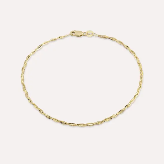 Cue Yellow Gold Bracelet - 1