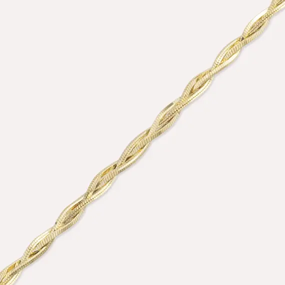 Cue Yellow Gold Bracelet - 2