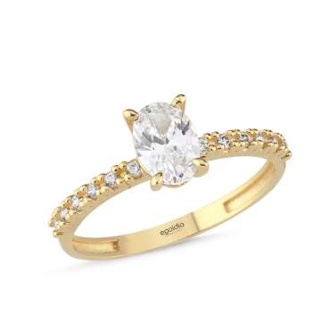 Damla Taşlı Fantazi Yüzük - NEV JEWELLERY