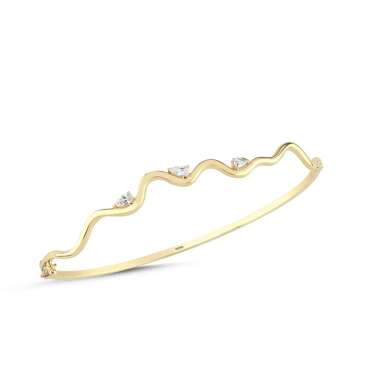 Damla Taşlı Kelepçe - NEV JEWELLERY