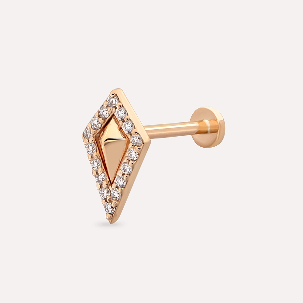 Diya Diamond Rose Gold Piercing - 1