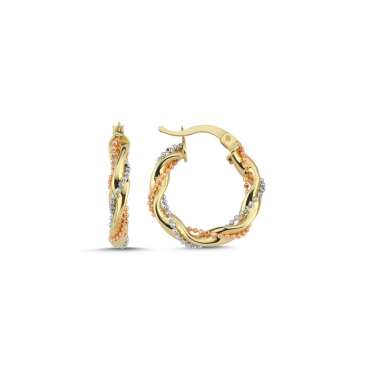 Dorika Burgu Tasarım Küpe - NEV JEWELLERY