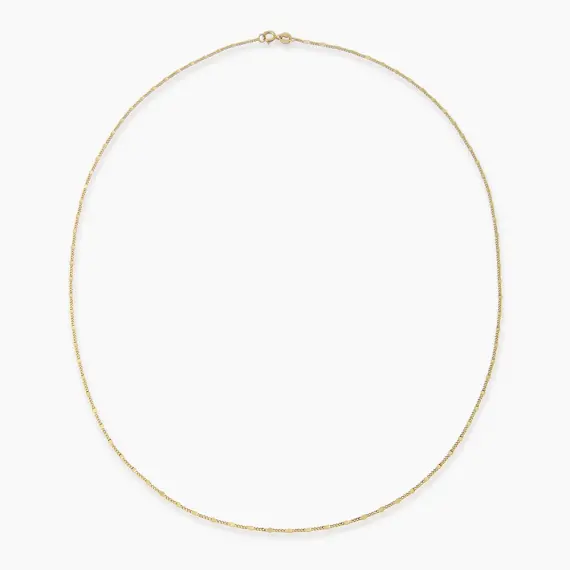 Douce Yellow Gold Italian Necklace - 1
