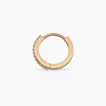 0.09 CT Diamond Rose Gold Conch Piercing - Nev Jewellery (1)