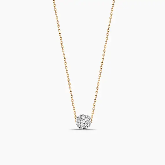 0.25 CT Diamond Sphere Pendant - 1