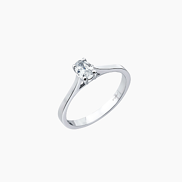 0.31 CT Oval Diamond Stone Ring - Nev Jewellery (1)