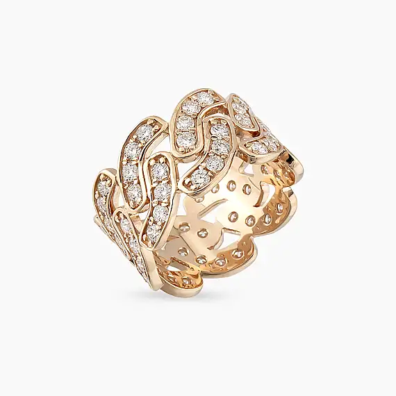 1.95 CT Diamond Rose Gold Ring - 3