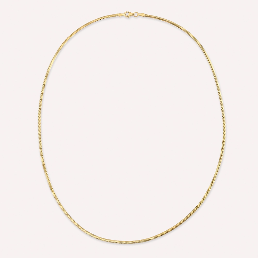 2.15 MM Herringbone Chain Necklace - Nev Jewellery (1)