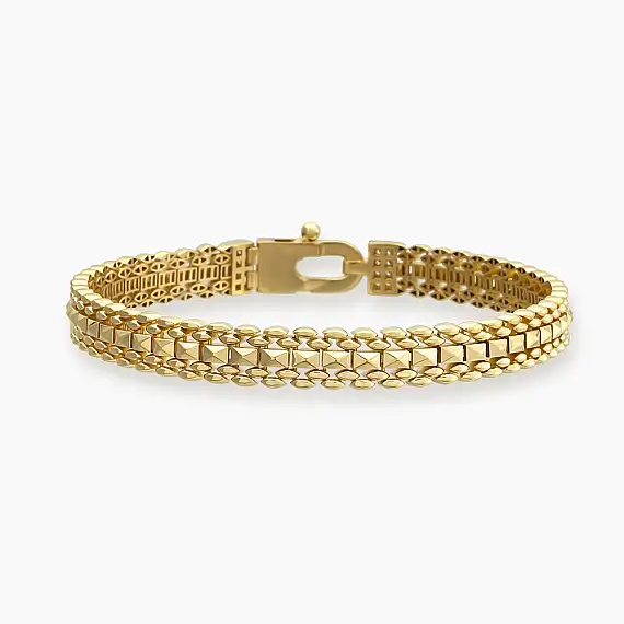 Acina Yellow Gold Bracelet - 1