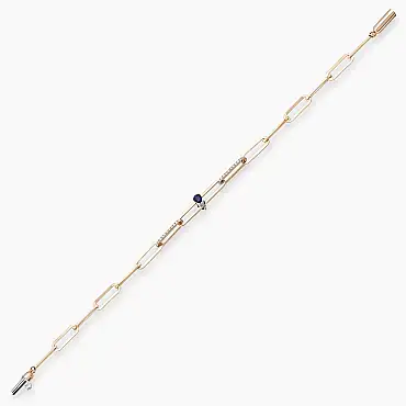 Alida 0.62 CT Sapphire and Diamond Rose Gold Bracelet - Nev Jewellery (1)