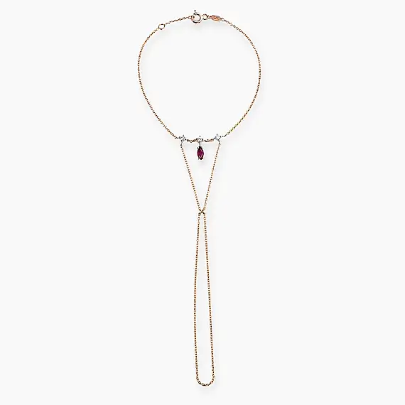 Blair 0.41 CT Ruby and Diamond Sahmeran Bracelet - 3