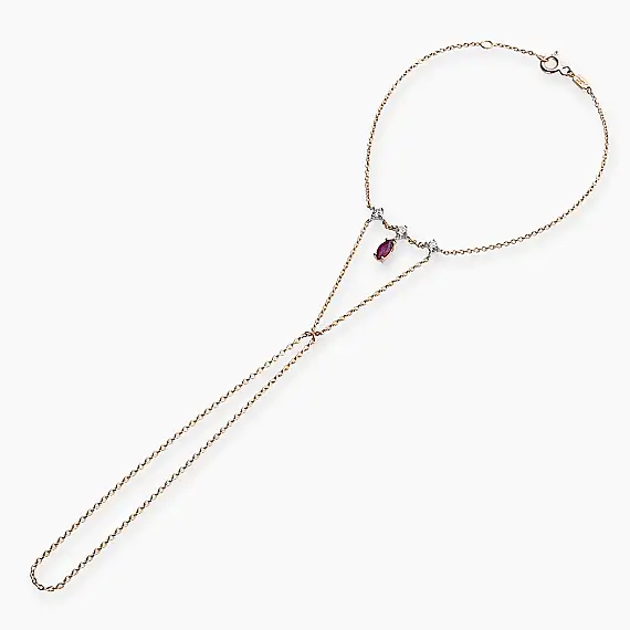 Blair 0.41 CT Ruby and Diamond Sahmeran Bracelet - 2