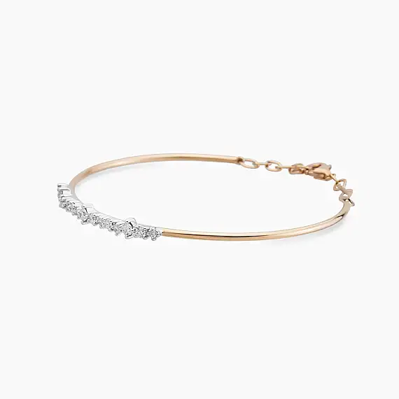 Bloom 0.60 CT Diamond Rose Gold Bracelet - 4