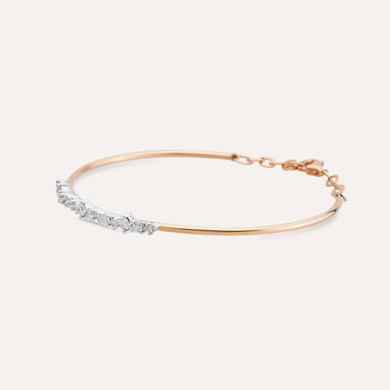 Bloom 0.60 CT Diamond Rose Gold Bracelet - 4